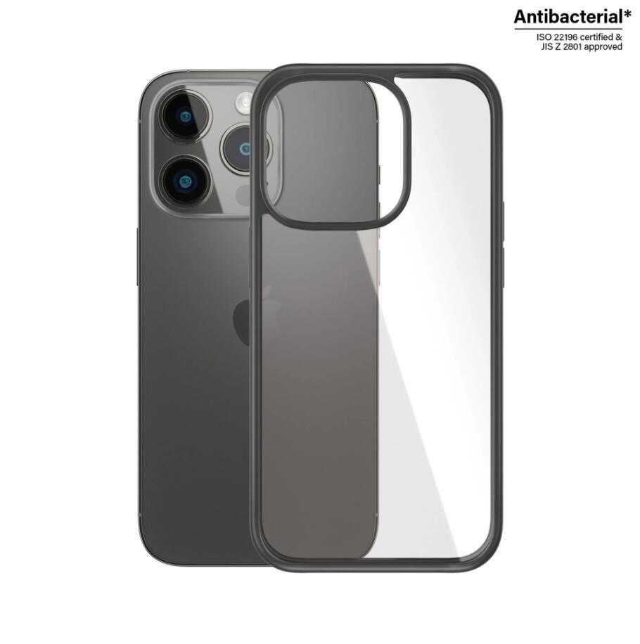 PanzerGlass™ Clear Case Black Edition für das Apple iPhone 14 Pro von PanzerGlass™