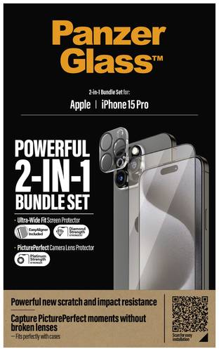 PanzerGlass 2-in-1-Pack Displayschutzglas 1St. PanzerGlass 2-in-1-Pack Displayschutzglas 1St. von PanzerGlass