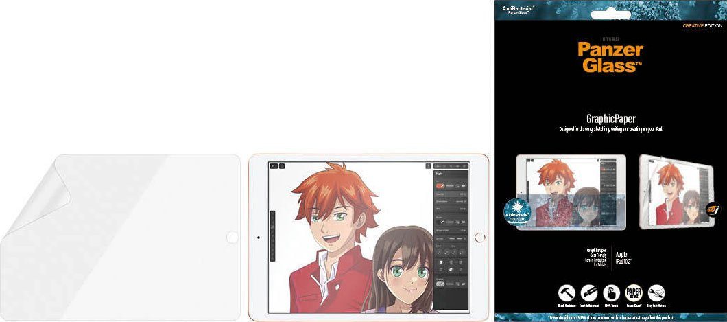 PanzerGlass 2733 für iPad 10.2'', Displayschutzfolie, 1 Stück von PanzerGlass