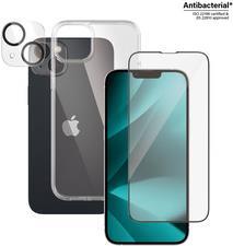 PanzerGlass  3-in-1 Schutz-Set für Apple iPhone 14 Plus - Klare Bildschirmschutzfolie - Apple - iPhone 14 Plus - Kratzresistent - Schockresistent - Antibakteriell - Transparent - 1 Stück(e) (B0403+2785) von PanzerGlass
