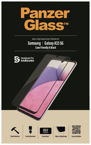 PanzerGlass 7291 Displayschutzglas Passend für Handy-Modell: Galaxy A33 5G 1St. von PanzerGlass