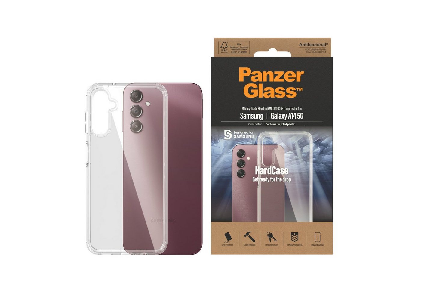 PanzerGlass Backcover Hardcase - - Samsung Galaxy A14 5G AB PanzerGlass Backcover Hardcase - - Samsung Galaxy A14 5G AB von PanzerGlass