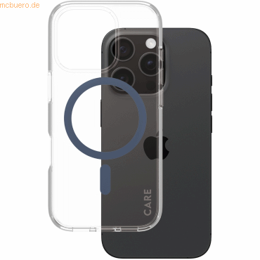 PanzerGlass CARE Case Flagship Blue MagSAFE iPhone 16 Pro von PanzerGlass