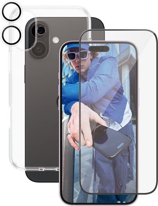 PanzerGlass CARE by PG 3-in-1 Bundle iPhone16 6.7 (B1355+2863+1285) von PanzerGlass