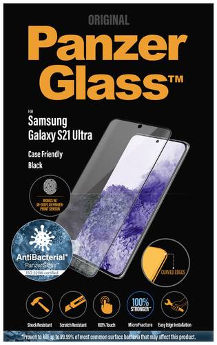 PanzerGlass Curved Displayschutzglas Galaxy S21 Ultra 1 St. 7258 von PanzerGlass