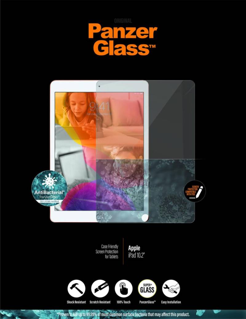 PanzerGlass Displayschutz für Apple iPad 9. Generation von PanzerGlass™