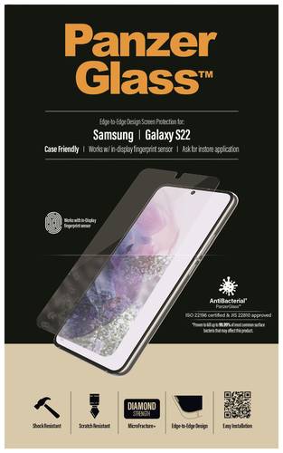 PanzerGlass Edge2Edge Displayschutzglas Galaxy S22 1 St. 7293 PanzerGlass Edge2Edge Displayschutzglas Galaxy S22 1 St. 7293 von PanzerGlass