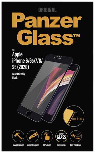 PanzerGlass Edge2Edge Displayschutzglas iPhone 6, iPhone 7, iPhone 8, iPhone SE (20) 1 St. 2679 von PanzerGlass