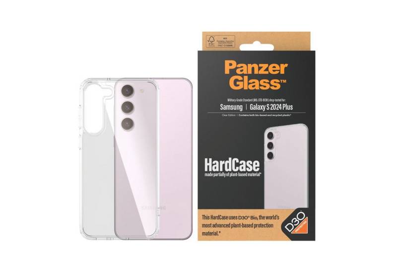 PanzerGlass Handyhülle HardCase aus D3O für Samsung Galaxy S24 Plus, Militärstandard MIL-STD 810H Backcover Schutzhülle stoßfest kratzfest von PanzerGlass