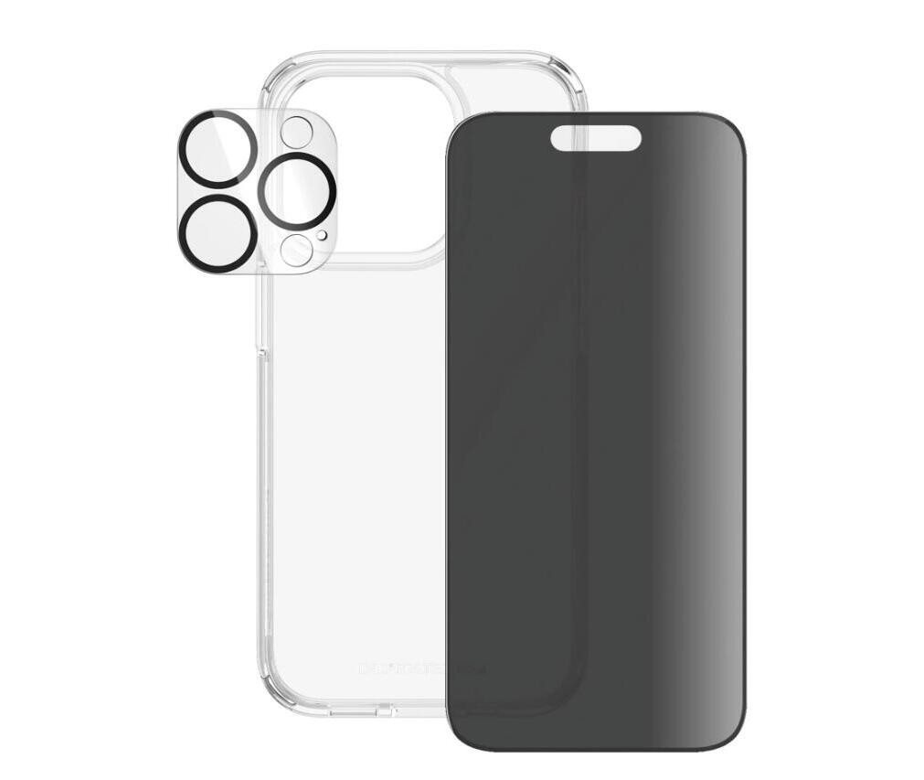 PanzerGlass Handyhülle PANZERGLASS™ PRIVACY 3-IN-1 SET IPHONE 15 PRO von PanzerGlass