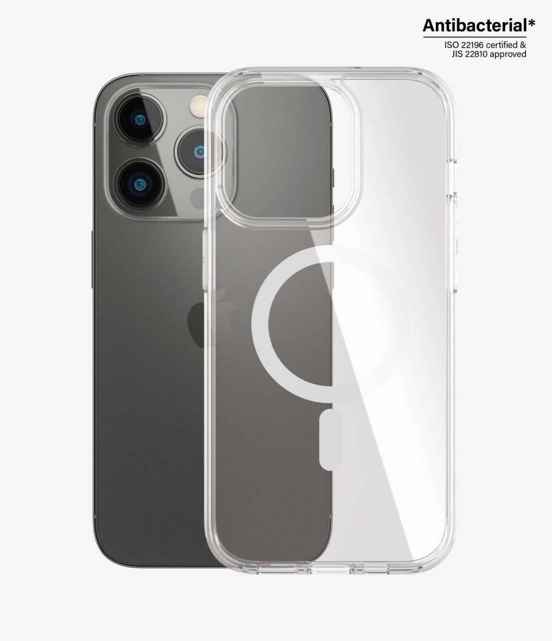 PanzerGlass Hard Case mit MagSafe für iPhone 14 Pro, transparent von PanzerGlass