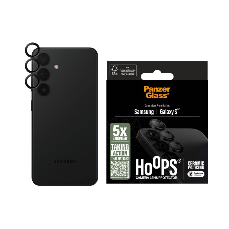 PanzerGlass - Hoops Ceramic Lens Protector Samsung Galaxy S 2025 von PanzerGlass