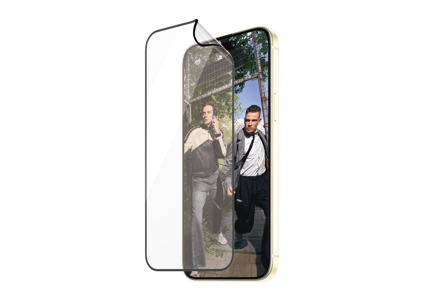PanzerGlass Displayschutzfolie MATRIX Protection Film mit D3O für iPhone 15 Plus, Ultra Wide Fit PanzerGlass Displayschutzfolie MATRIX Protection Film mit D3O für iPhone 15 Plus, Ultra Wide Fit von PanzerGlass