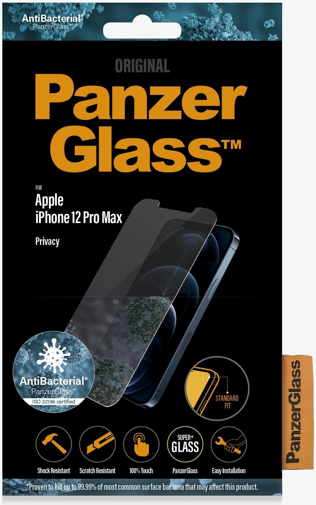 PanzerGlass Original - Blickschutzfilter für Handy - 6.7 - für Apple iPhone 12 Pro Max (P2709) von PanzerGlass