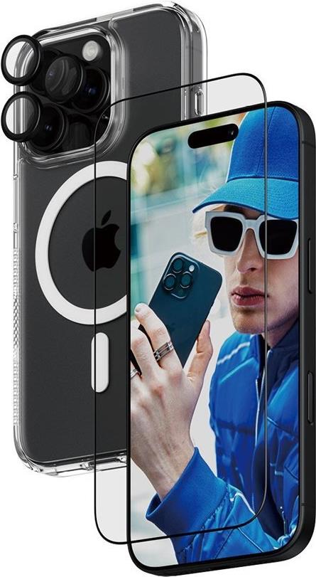 PanzerGlass PG 3-in-1 Bundle iPhone 16 6.3Inch Pro (B1292+2862+1284) von PanzerGlass