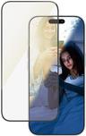 PanzerGlass Eyecare - Bildschirmschutz für Handy - ultrabreite Passform - Glas - Rahmenfarbe schwarz - für Apple iPhone 16 Pro (2866) von PanzerGlass