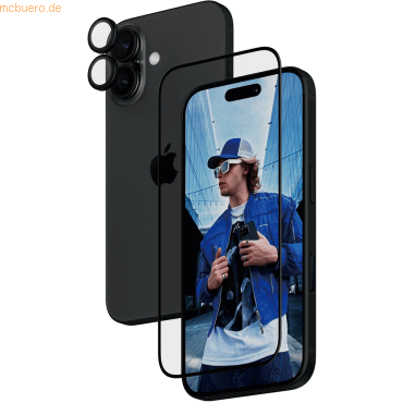 PanzerGlass PanzerGlass 2-in-1 iPhone 16 (Display + Kamera) PanzerGlass PanzerGlass 2-in-1 iPhone 16 (Display + Kamera) von PanzerGlass