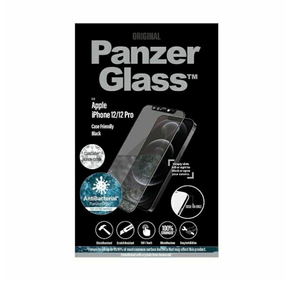 PanzerGlass PanzerGlass Apple iPhone 12 und 12 Pro Hart Glas, Displayschutzglas, 1 Stück von PanzerGlass