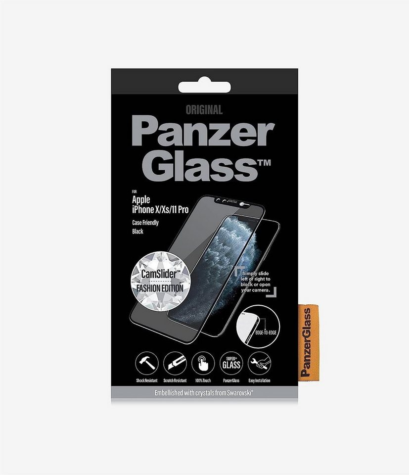 PanzerGlass PanzerGlass Displayschutz für iPhone X, Xs und 11 Pro, Displayschutzglas, 1 Stück von PanzerGlass