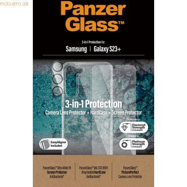 PanzerGlass PanzerGlass HardCase+Screen Protector S. Galaxy S23+ von PanzerGlass