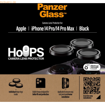 PanzerGlass PanzerGlass Hoops iPhone 14 Pro, 14 Pro Max Black von PanzerGlass