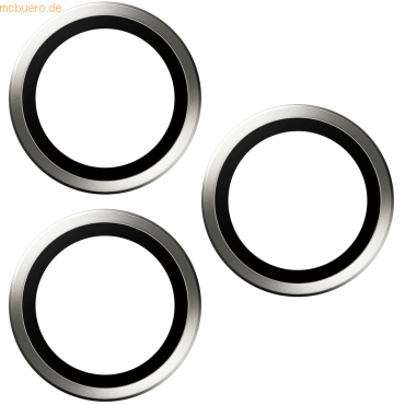 PanzerGlass PanzerGlass Hoops iPhone 15 Pro, Pro Max White Metal von PanzerGlass