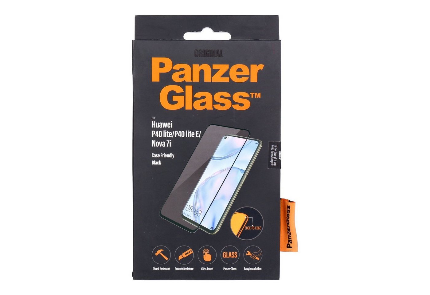 PanzerGlass PanzerGlass Huawei P40 lite/Nova 7i Case Friendly, Displayschutzglas von PanzerGlass