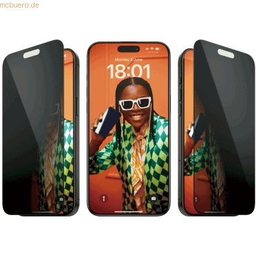 PanzerGlass PanzerGlass Privacy iPhone 15 Pro Max, UWF PanzerGlass PanzerGlass Privacy iPhone 15 Pro Max, UWF von PanzerGlass