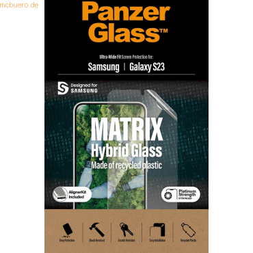 PanzerGlass PanzerGlass S. Galaxy S23 UWF PET-Flaschen AB wA PanzerGlass PanzerGlass S. Galaxy S23 UWF PET-Flaschen AB wA von PanzerGlass