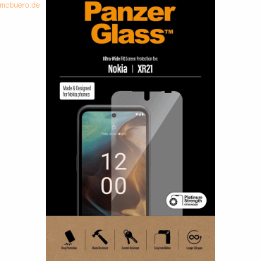 PanzerGlass PanzerGlass Screen Protector Nokia Sentry Ultra-Wide Fit von PanzerGlass