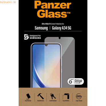 PanzerGlass PanzerGlass Screen Protector Samsung Galaxy A34 5G UWF von PanzerGlass