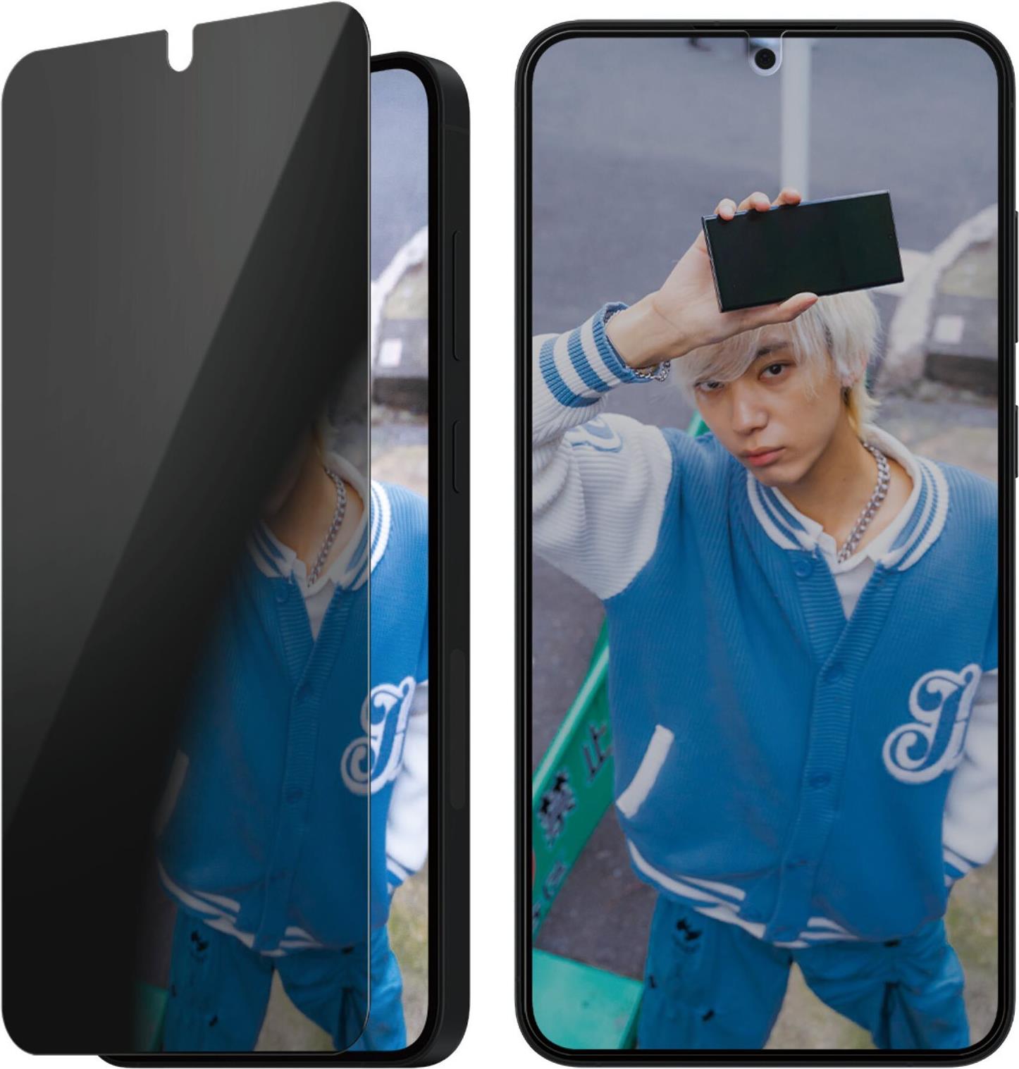 PanzerGlass Privacy - Bildschirmschutz für Handy (PGRPUWFG37942) von PanzerGlass