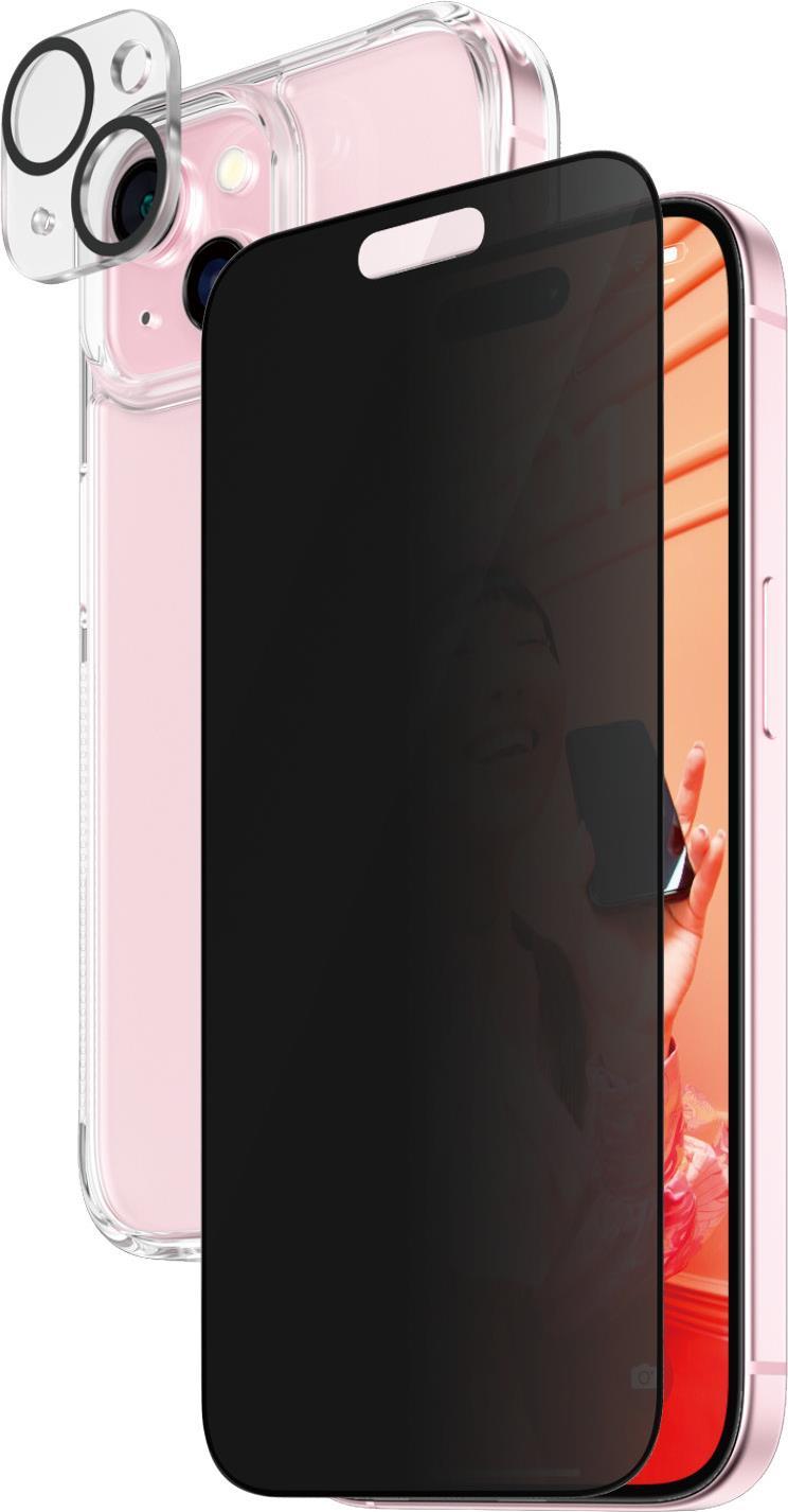 PanzerGlass  Privacy Privacy 3-in-1 Set iPhone 15 - Apple - Apple - iPhone 15 - Trockene Anwendung - Schockresistent - Transparent - 1 Stück(e) (B1172+P2809) von PanzerGlass