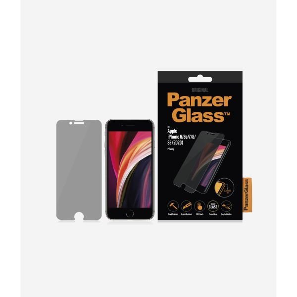 PanzerGlass Displayschutzglas Privacy für Apple iPhone 6/7/8/SE (2020) für Apple iPhone 6/6s/7/8/SE (2020) von PanzerGlass
