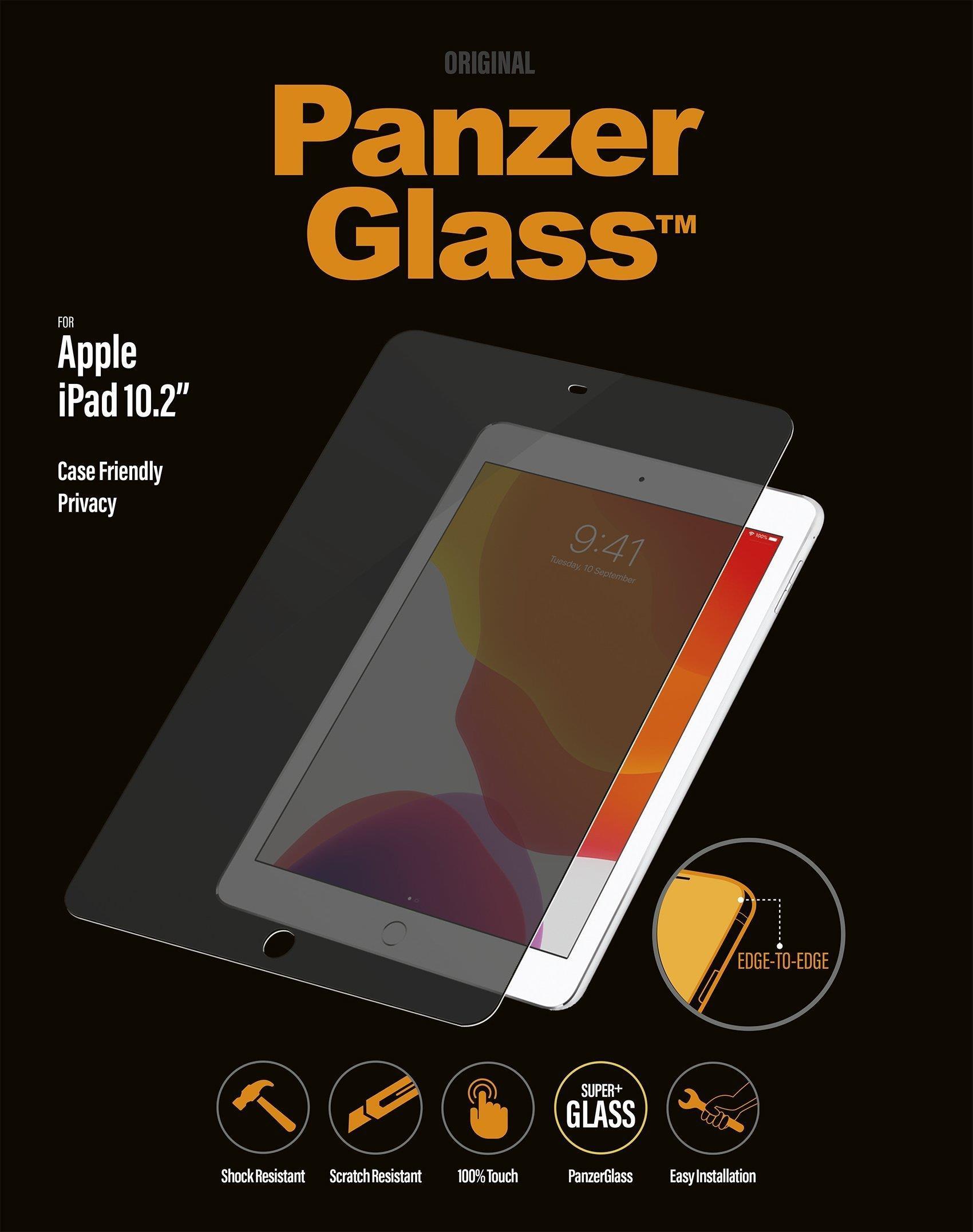 PanzerGlass Privacy & Case Friendly - Bildschirmschutz - 10.2 - für Apple 10.2  iPad (7. Generation) (P2673) von PanzerGlass