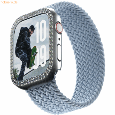 PanzerGlass SAFE Bling Bumper Silver Apple Watch 10/42mm von PanzerGlass