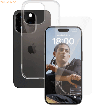 PanzerGlass SAFE. by PanzerGlass 2-in-1-Pack iPhone 15 Pro PanzerGlass SAFE. by PanzerGlass 2-in-1-Pack iPhone 15 Pro von PanzerGlass