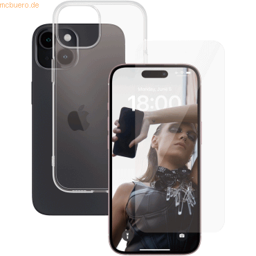 PanzerGlass SAFE. by PanzerGlass 2-in-1-Pack iPhone 15 PanzerGlass SAFE. by PanzerGlass 2-in-1-Pack iPhone 15 von PanzerGlass
