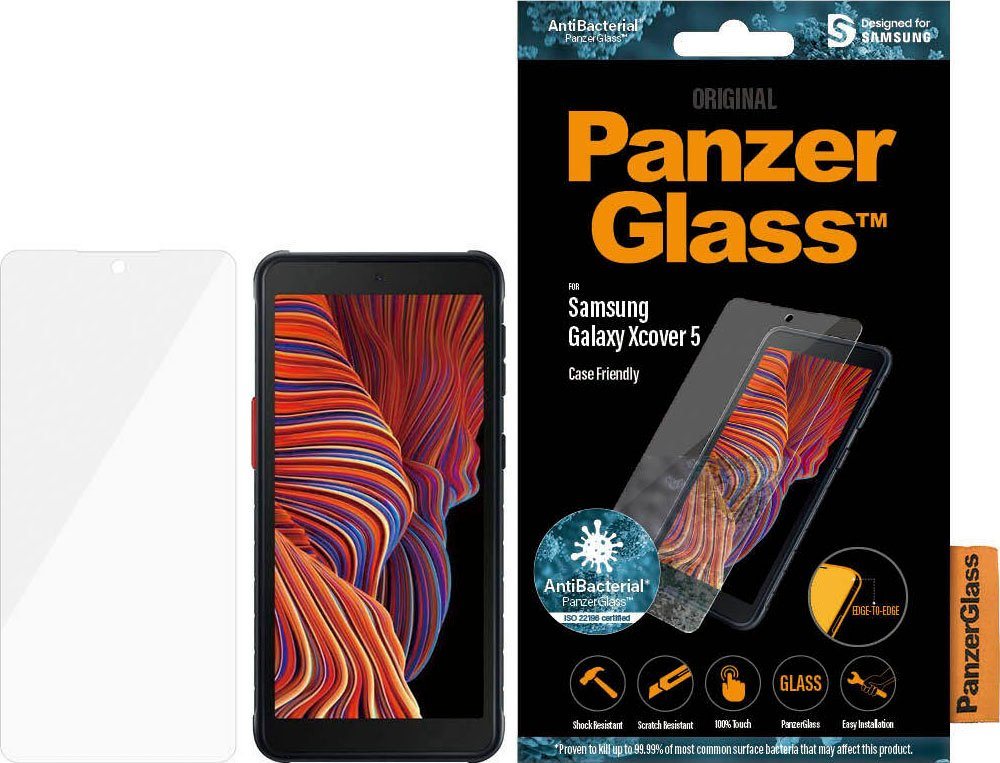 PanzerGlass Schutz - Samsung Galaxy Xcover 5, Displayschutzglas von PanzerGlass