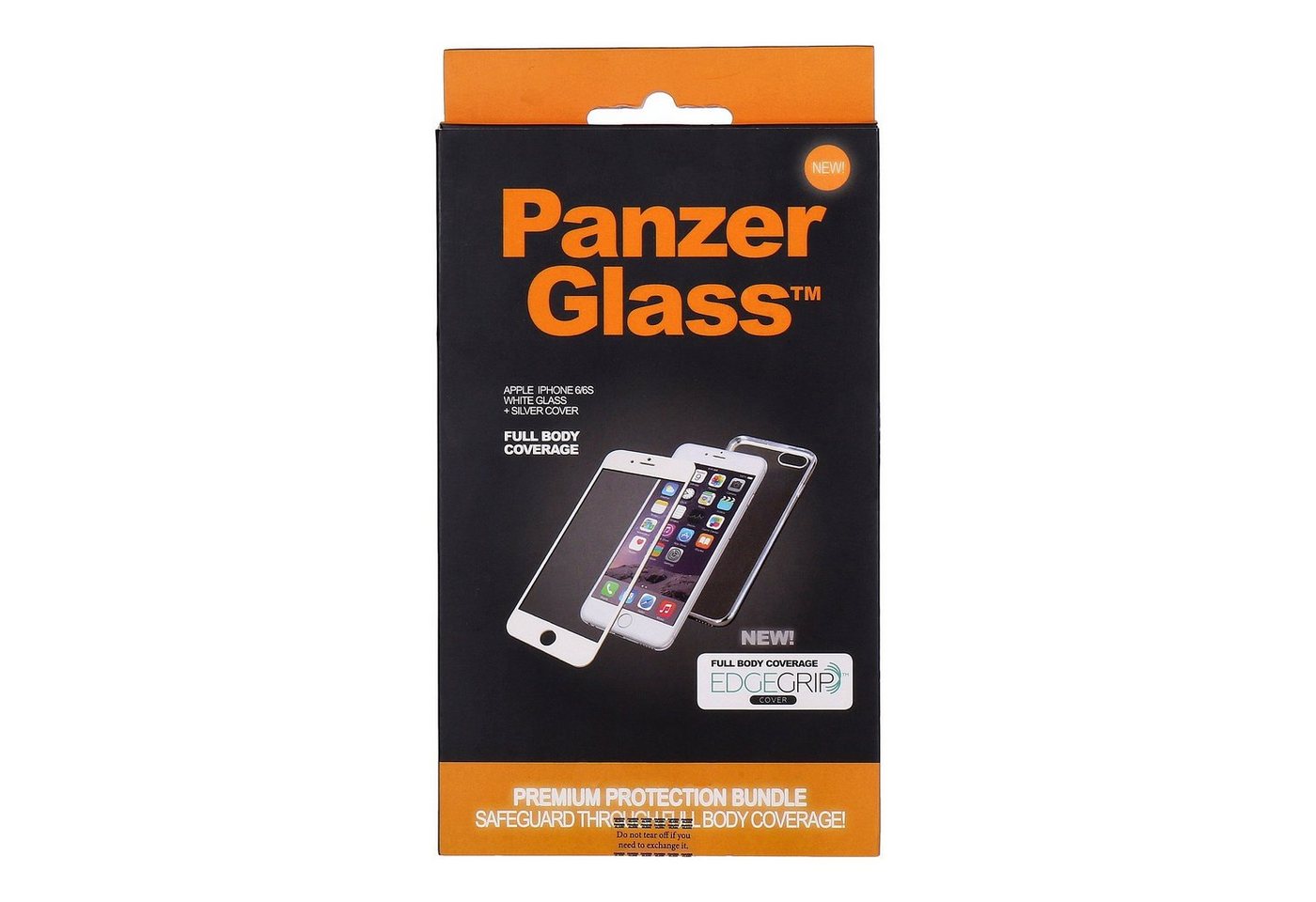 PanzerGlass Schutzfolie Panzerglass Apple Iphone 6/6s Full Body Coverage iPhone 6/6S weiß von PanzerGlass