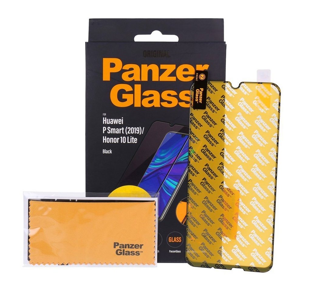 PanzerGlass Schutzfolie für Huawei P Smart (2019), Honor 10 Lite schwarz von PanzerGlass