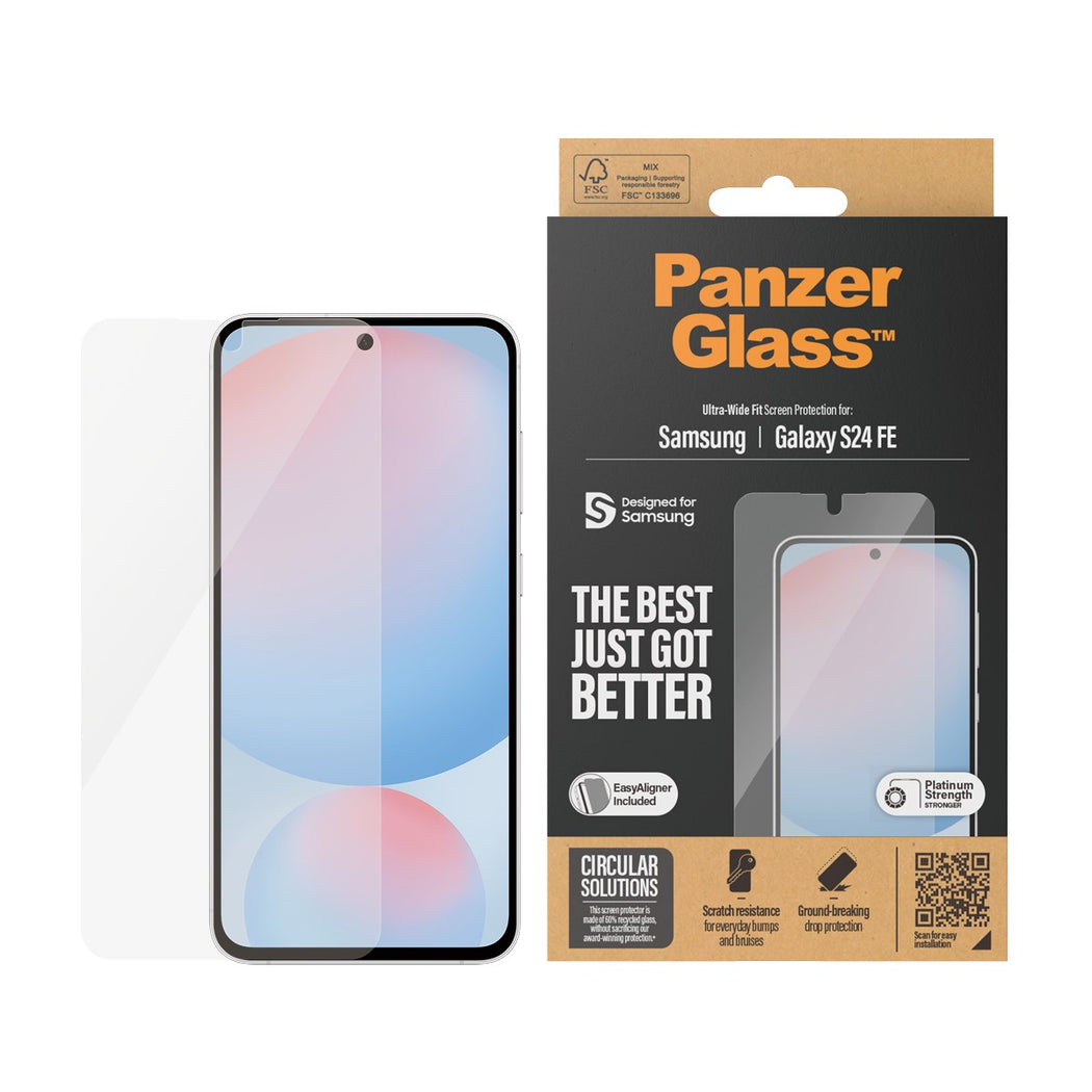 PanzerGlass - Screen Protector - Samsung Galaxy S24 FE - Ultra-Wide Fit PanzerGlass - Screen Protector - Samsung Galaxy S24 FE - Ultra-Wide Fit von PanzerGlass
