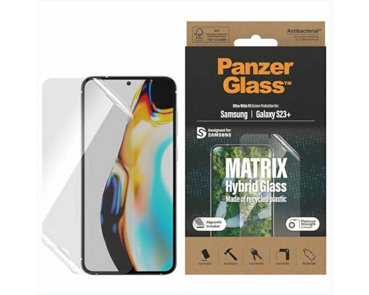 PanzerGlass Smartwatch-Hülle Für Samsung Galaxy S23 Plus Screen Protection Schutzglas Schutz Transparent von PanzerGlass