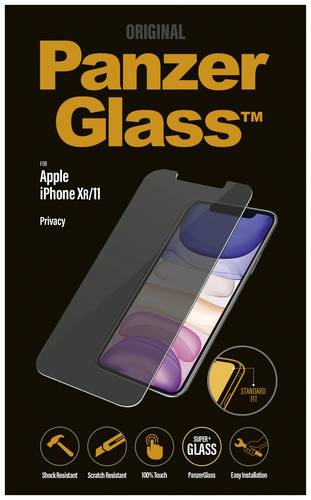 PanzerGlass Standard Privacy Displayschutzglas iPhone 11, iPhone XR 1 St. P2662 von PanzerGlass