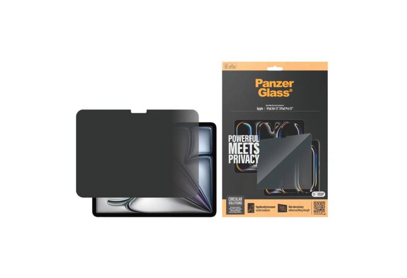 PanzerGlass Displayschutzglas Ultra-Wide Fit Privacy Screen Protection für Apple iPad Air, Apple iPad Pro 13, Displayschutzfolie, Schutzfolie, Sichtschutz, kratz- & stoßfest von PanzerGlass