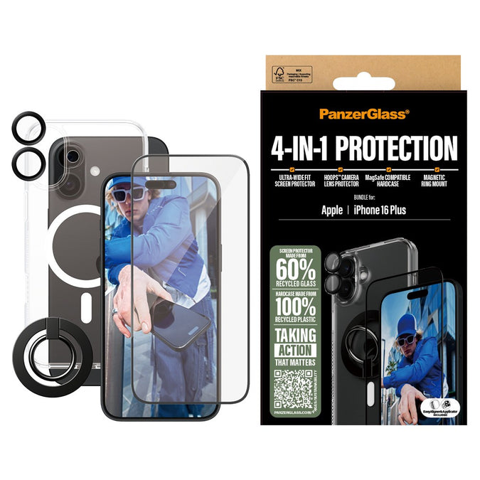 PanzerGlass - iPhone 16 Plus 6.7'' 4-in-1 Protection Bundle PanzerGlass - iPhone 16 Plus 6.7'' 4-in-1 Protection Bundle von PanzerGlass