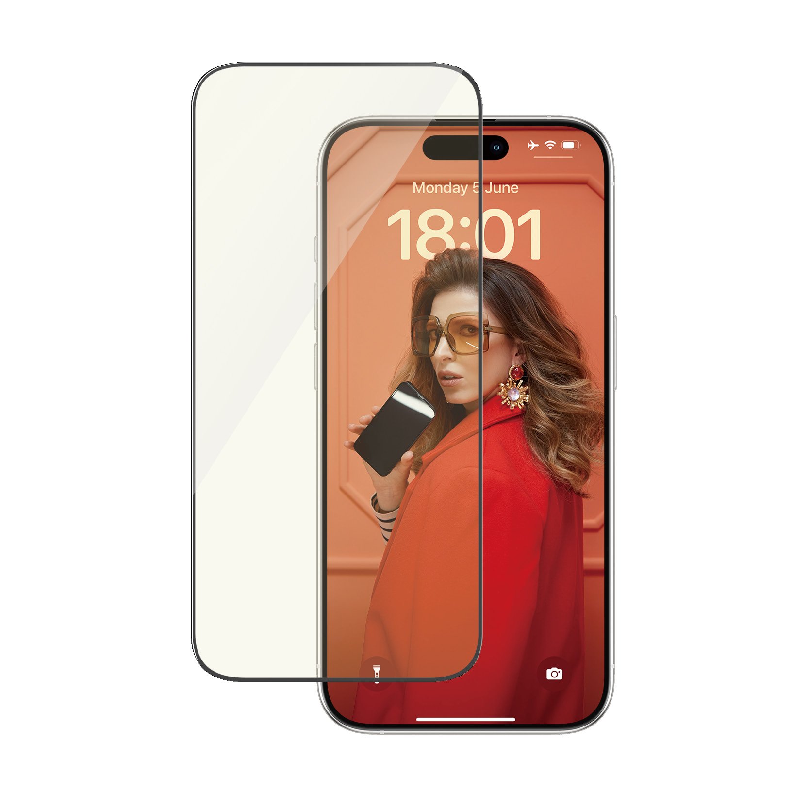 Panzglass - Eyecare Screen Protection iPhone 15 Pro - Ultra-weite Passform mit Easyaligner Panzglass - Eyecare Screen Protection iPhone 15 Pro - Ultra-weite Passform mit Easyaligner von PanzerGlass