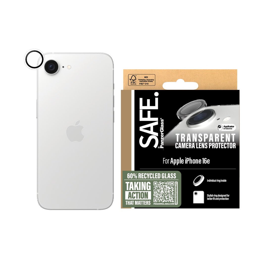 SAFE by PanzerGlass - Camera Lens Protection - iPhone 16e SAFE by PanzerGlass - Camera Lens Protection - iPhone 16e von PanzerGlass