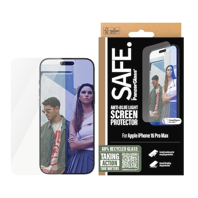 SAFE. by PanzerGlass Anti-Blue Light Displayschutz iPhone 16 Pro Max UWF von PanzerGlass
