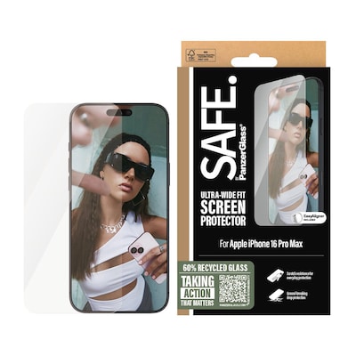 SAFE. by PanzerGlass Displayschutz iPhone 16 Pro Max UWF SAFE. by PanzerGlass Displayschutz iPhone 16 Pro Max UWF von PanzerGlass